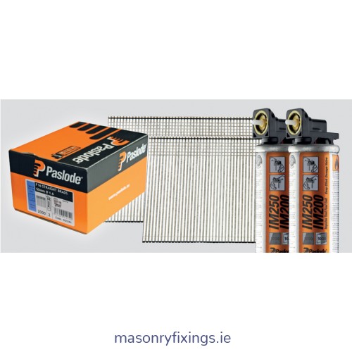 63mm F16 Electo Galvanised Brad Fuel Pack  BOX 2 Fuel Cells and 2000 Brads